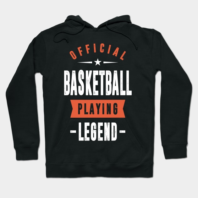 Basketball Playing Legend Hoodie by cidolopez